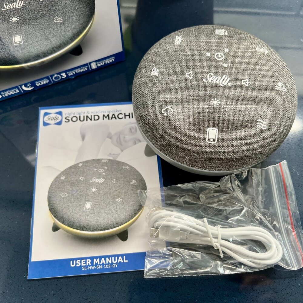 Sealy Night Light & Wireless Speaker Sound Machine